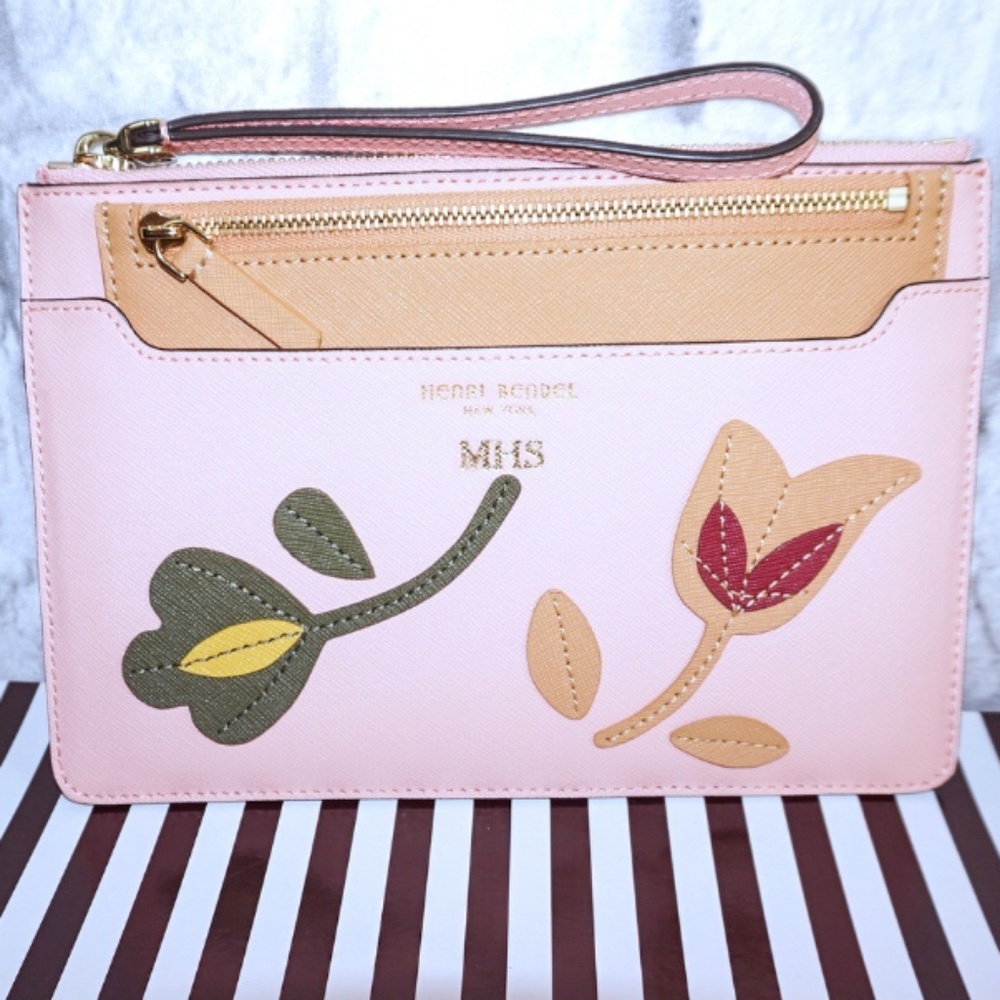 HENRI BENDEL WEST 57TH KANGAROO APPLIQUE - POUCH